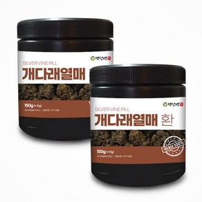 백장생 자연산 개다래열매환, 150g, 2개, 1개