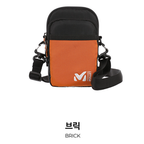 밀레 *MILLET* 메인포켓과 서브포켓의 3단 수납형구조 로시오 미니 파우치 *MXSSA909* 45000원