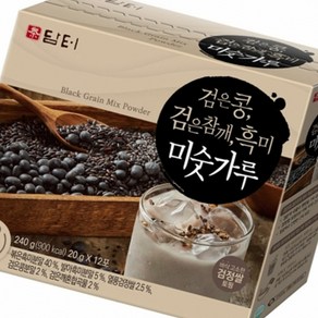 반품불가 담터 미숫가루 12T (검은콩 참깨 흑미)-개 (1개입), 240g, 1개