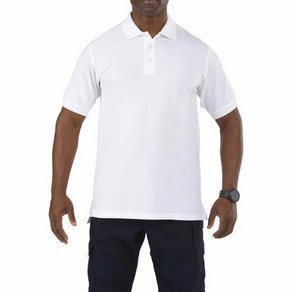 [5.11 Tactical] Pofessional Shot Sleeve Polo / 41060 / [5.11 택티컬] 프로페셔널 반팔 폴로 (White - L)