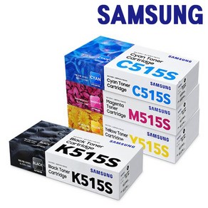 삼성 정품토너 CLT-K515S SL-C515 SL-C515W SL-C565F SL-C565W FW, 1개, 검정