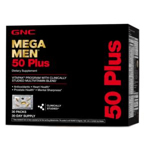 GNC 여성용 울트라 메가 50 플러스 비타팩 30팩 Womens Ulta Mega 50 plus Vitapak (30pak), 1개, 30회분