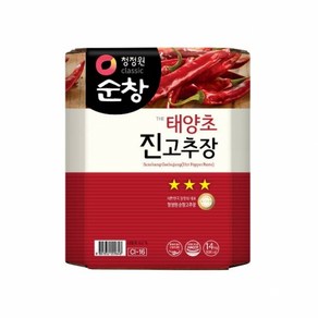 청정원 순창 태양초 진고추장 14kg