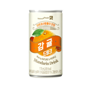 감귤드링크 자연과사람들 175ml, 1개