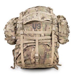 US 중고OCP MOLLE II Lage Rucksack 라지럭색 60리터 MADE IN USA, 멀티캠 OCP 색상, 중고A 급 멀티캠 대형배낭