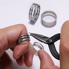쥬얼리 O링 비드 도구 DIY 공방 오픈반지 점프링 오링 플라이어 취미 클로징링 핸드메이드, 골드 GD08656, 골드 GD08656