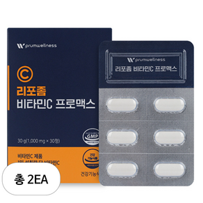 푸름웰니스 리포좀 비타민C 프로맥스 30g, 30정, 2개