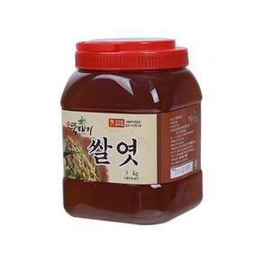 옛맛뚝배기쌀엿3kg, 3kg, 1개