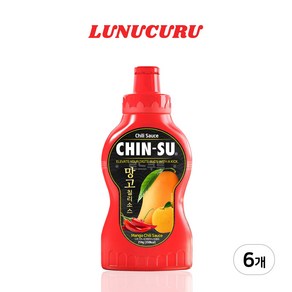 친수 망고 칠리 소스, 250g, 6개