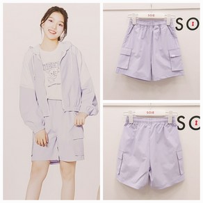 [소이주니어]논현점 24년여름신상 ** 스판소재 착용감 편해요 ** 4.5부 쿨 와샤 스판 카고 바지