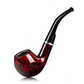 Joyoldelf Tobacco Pipe Classic Smoking Pipe with Joyoldelf 담배 파이프 접이식 담배 파이프 스탠드가 있는 클래식 흡연 파이프, ed, no, 1개, ed