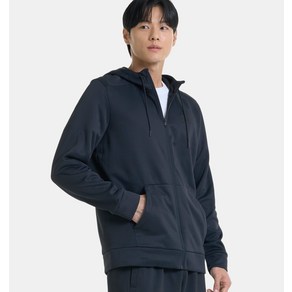 [언더아머 본사]남성 UA Armour Fleece 풀 집 후디 1373357-001