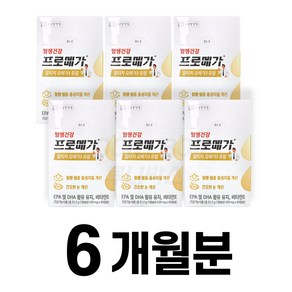 종근당 프로메가 알티지 오메가3 듀얼 30정 x 2개입, 30회분, 6박스