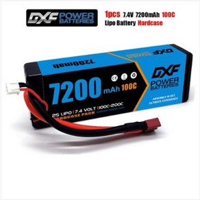 DXF 배터리 리튬7.4v 7200mah 100c(2S) (딘스잭), 1개