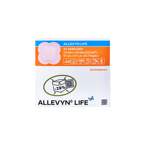 스미스앤드네퓨 allevyn life 알레빈라이프 15.4x15.4cm 10매 상처 욕창 드레싱밴드