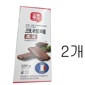 오늘좋은 크레페 초코, 2개, 100g