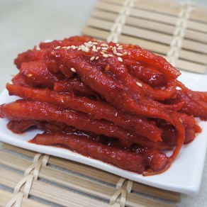 황산젓갈상회 강경젓갈 그냥먹어도 구워먹어도 맛있는 더덕무침500g 젓갈, 1개, 500g