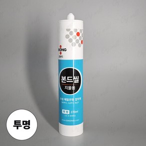 오공본드씰 지물용 도배 실리콘 수성 300ml (투명), 25개