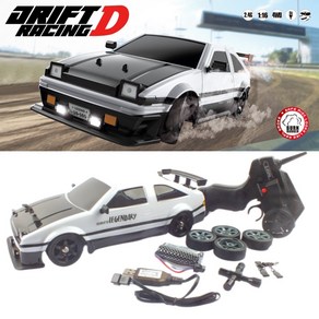 [레프리카]1/16 4WD 드리프트카 RC 드리프트카 AE86 트레노, 1개