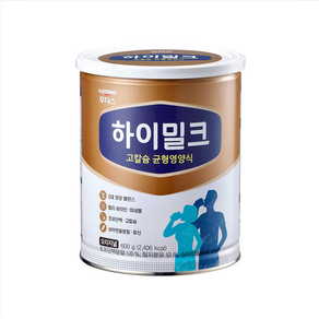 하이밀크 고칼슘 균형영양식 600g 1캔, 1개