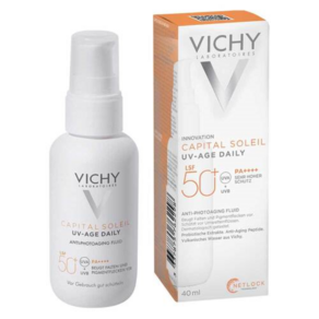 비쉬 Vichy 캐피탈 솔레일 UV 에이지 데일리 LSF 50+ 40ml