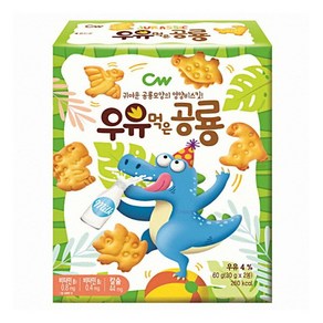 청우식품 우유먹은 공룡, 60g, 2개