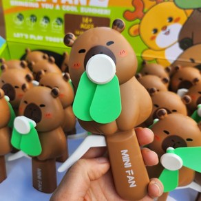 카피바라 선풍기 미니선풍기 휴대용선풍기NEW 구디백선물 핸디선풍기