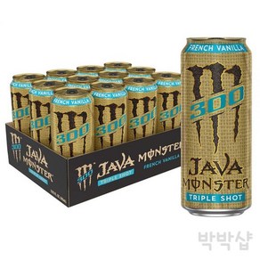 몬스터에너지 자바 300 트리플 샷 커피 크림 450ml 12팩