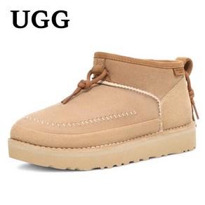 UGG 패딩부츠 퍼 어그정품 미국어그 울트라 미니 크래프트 리제너레이트 1152953-SAN