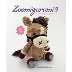 (영문도서) Zoomiguumi 9: 15 Cute Amiguumi Pattens by 12 Geat Designes Papeback, Meteoo Books, English, 9789491643347