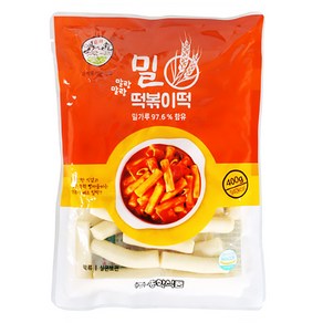 송학식품 말랑말랑 밀떡볶이 400g(약3인분) X 10개입 BOX, 4kg, 1박스