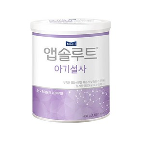 매일유업 앱솔루트 아기설사 분유, 6개, 400g