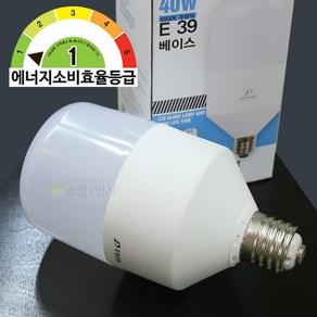 조명1번지 LED 글러브램프 E26 E39, E26-40W(주광색-흰빛), 1개