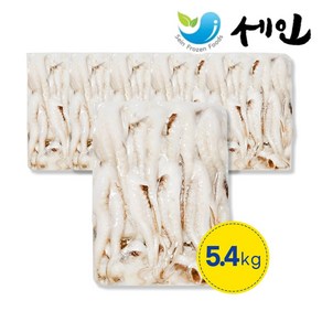 손질 절단 쭈꾸미 5.4kg(900gx6ea) L/2L 냉동쭈꾸미