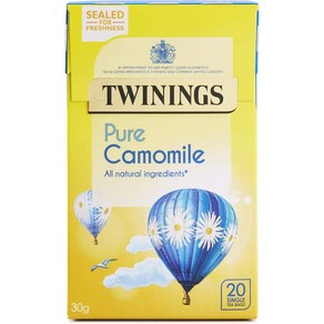 Twinings 퓨어 카모마일 트와이닝 영국차 영국홍차직구 30g 20개입