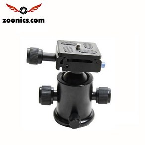 주닉스 ZNS-KS0 카메라 삼각대 볼헤드 금속 볼 댐핑, ZNS-KS0 볼헤드, 1개