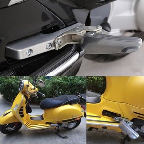 베스파 텐덤 스탭 보조 발판 확장 VESPA GTS300 GTV125 250 300ie, 블루, 1개