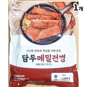 냉동 총떡 메밀 전병 1200g 업소용 벌크 대용량