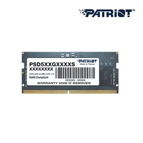 패트리어트 DDR5 8G PC5-44800 CL46 SIGNATURE 5600MHz 노트북용 파인인포 (하이닉스 칩 내장), 1개