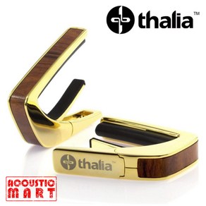 Thalia 탈리아 카포 24K 골드 Capo with Santos Rosewood Inlay / 24k Gold CG200, 1개