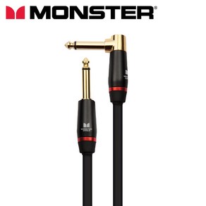 몬스터 베이스 케이블 Monste Cable Bass 12FT (3.66M) 일자 ㄱ자, 1개