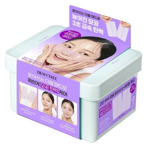 듀이트리 픽앤퀵 콜라겐 모공 탄력 뜯어쓰는 더블 패드 380g, 1개, 100개입