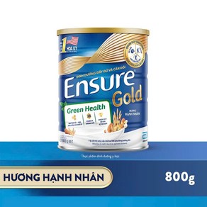 Geen Health 엔슈어 골드 아몬드맛 파우더 Ensue Gold 환자영양식 성인영양 보충, 1개, 800g