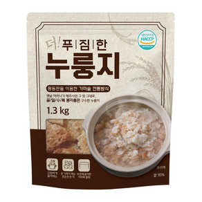 가마솥 전통방식! 매홍 더푸짐한 누룽지 1.3kg, 1개