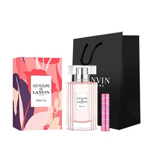 [공식수입] [랑방] 레 플레르 드 워터 릴리 EDT 50ml 향수공병 쇼핑백