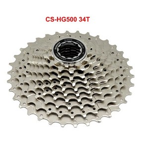 Shimano CS HG500 10 단 도로 자전거 카세트 스프로킷 s 드라이브 트레인용 12-28T 11-25/32T/34T 프리휠, 빨간색, 1개