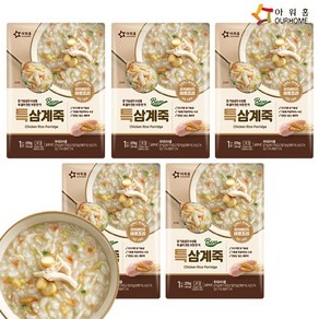 [다만세푸드] 아워홈 특삼계죽 270g x 5개 /삼계죽