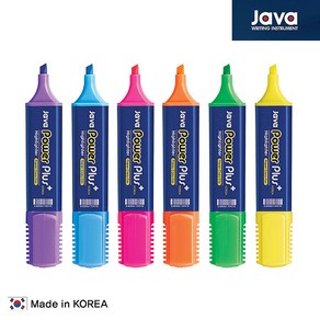 java 자바 파워플러스 형광펜, 주황