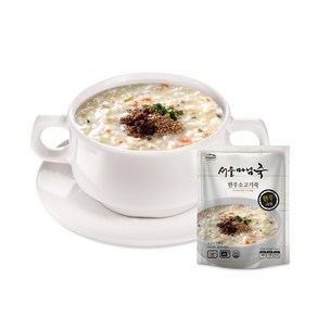 [SS003] 서울마님죽 살균 한우소고기죽 300g, 1개