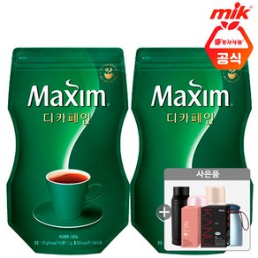 맥심 디카페인 리필 170g x 2개+사은품랜덤(id당1개), 1개입, 2개